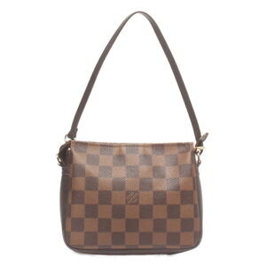 Louis Vuitton Truth Makeup Damier Ebene Brown Pouch Handbag